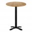 Alvina Modern Round Bar Table