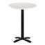 Alvina Modern Round Bar Table