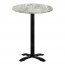 Alvina Modern Round Bar Table