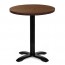 Alvina Modern Round Timber Dining Table