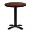 Alvina Modern Round Timber Dining Table