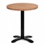 Alvina Modern Round Timber Dining Table