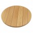 American Oak Round Outdoor Table Top