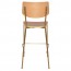 Andrea Brass Frame Bar Stool with Footrest 75cm