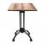 Angel Reclaimed Timber Industrial Cafe Table