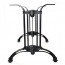  Angel Wrought Iron Look Aluminium Twin Table Base