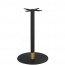 Annick Black Brass Bar Table Base - 720