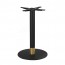 Annick Black Brass Table Base