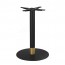 Annick Black Brass Table Base