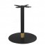 Annick Black Brass Table Base