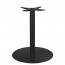 Annick Black Steel Table Base Round