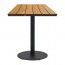 Annick Oak Outdoor Dining Table