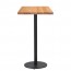 Annick II Oak Dry Bar Height Table