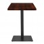 Annick Oak Hospitality Table