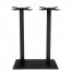 Annick Twin Bar Table Base Black Steel