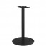 Annick Black Steel Bar Table Base Round