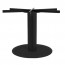 Annick Black Steel Table Base Round