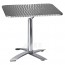 Aria Inox Square Stainless Steel Outdoor Table Top 60 x 60cm