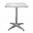 Aria Inox Square Stainless Steel Outdoor Table Top 60 x 60cm