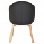 Ariel Arm Chair Solid Natural Timber Legs