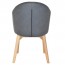 Ariel Arm Chair Solid Natural Timber Legs