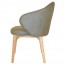 Ariel Arm Chair Solid Natural Timber Legs