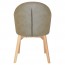 Ariel Arm Chair Solid Natural Timber Legs