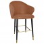 Ariel Bar Stool Brass Legs 76cm