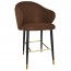 Ariel Bar Stool Brass Legs 76cm