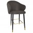 Ariel Bar Stool Brass Legs 76cm