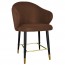 Ariel Counter Stool Brass Legs 66cm