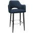Bella Armchair Bar Stool Black Legs