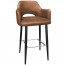 Bella Bar Stool Black Legs