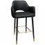 Bella Bar Chair Brass Frame