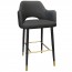 Bella Bar Chair Brass Frame