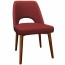 Bella Side Chair Walnut Wood Legs