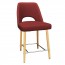 Bella Counter Stool Oak Legs