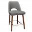 Bella Counter Stool Walnut Legs