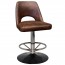 Bella Gaming Side Stool Silver Base
