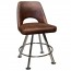 Bella Gaming Side Stool Silver Legs