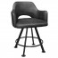 Bella Gaming Stool Black Legs