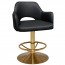 Bella Gaming Stool Brass Base