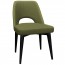 Bella Side Chair Black Legs