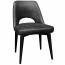 Bella Side Chair Black Legs