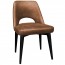 Bella Side Chair Black Legs