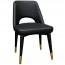 Bella Side Chair Brass Legs