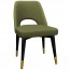 Bella Side Chair Brass Legs