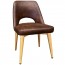 Bella Side Chair Oak Legs