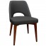 Bella Side Chair Walnut Legs