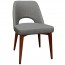 Bella Side Chair Walnut Legs